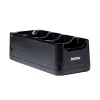 Portable printer charger Brother PA4CR002EU — indoor charger, black, compatible with Brother portable printers