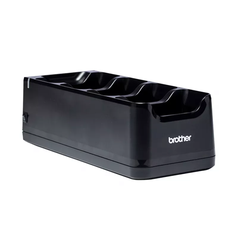 Portable printer charger Brother PA4CR002EU — indoor charger, black, compatible with Brother portable printers