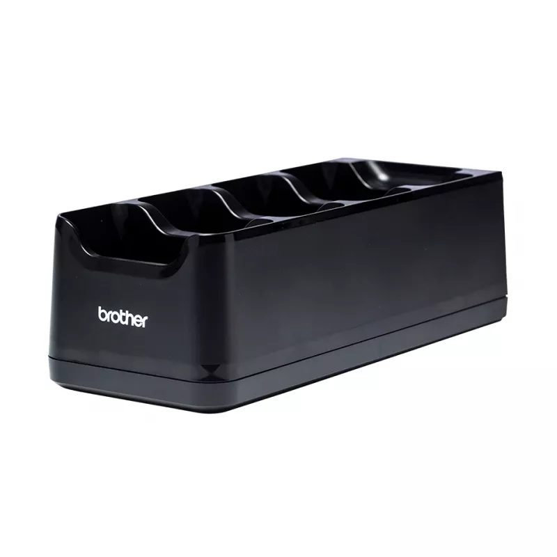 Portable printer charger Brother PA4CR002EU — indoor charger, black, compatible with Brother portable printers