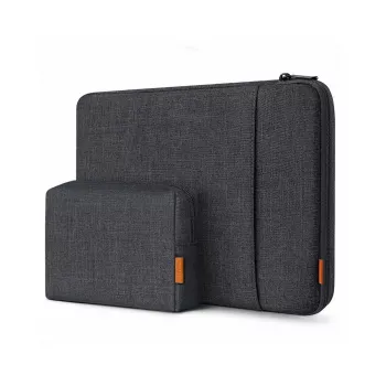 Sleeve case Inateck LB01006 for 15 inch (38.1 cm) laptops, Black/Grey