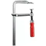 F-clamp Bessey GS16 — clamp opening 16 cm, aluminium body, red accents