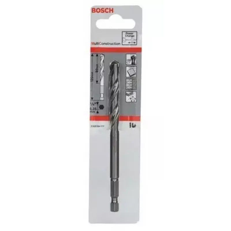 Pilot drill bit Bosch Tungsten carbide 2608584777