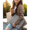 Sleeve case Inateck LB01006 for 35.6 cm (14 inch) laptops, grey, monochromatic surface