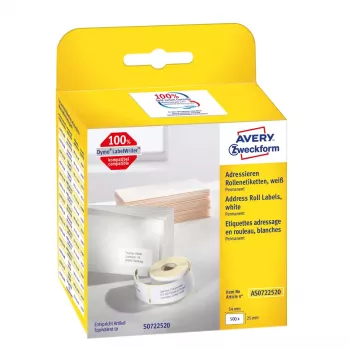 Self-adhesive label Avery AS0722520