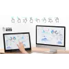 HANNspree HT165HPB 15.6 inch (39.6 cm) Full HD IPS LCD touchscreen monitor 1920×1080, 15 ms, VESA, speakers, black