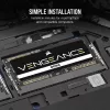CORSAIR Vengeance DDR5 SDRAM 24GB 2600MHz CL44 Ikke-ECC SO DIMM 262-PIN