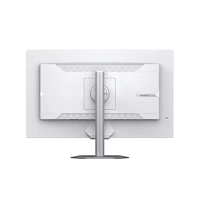 27 inch GIGABYTE M27UP ICE 4K UHD gaming monitor — 3840×2160, Dual Mode 4K 160Hz / FHD 320Hz, 1 ms, 350 cd/m², HDMI 2.1, DP 1.4