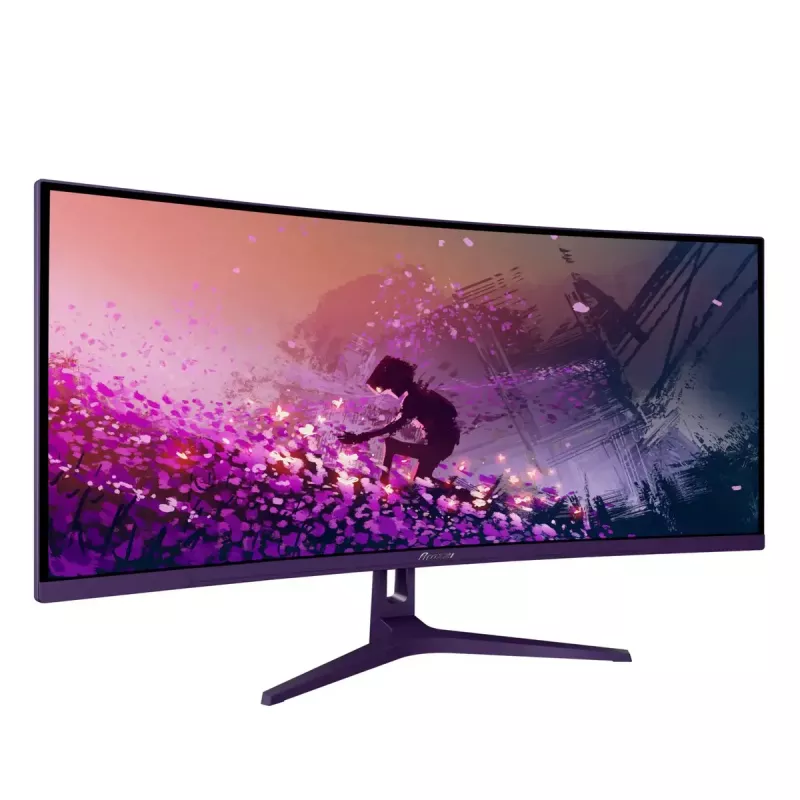 Curved computer monitor Arozzi Nova 34 inch (86.4 cm) 3440 x 1440 LED 21:9 1 ms Purple