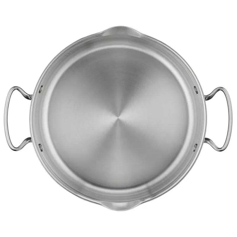 Boiling pan set Tefal Duetto+ G719S7, stainless steel, 7 pcs (saucepans Ø16/20/24 cm, casserole Ø16 cm), induction, lids, ovenproof to 250°C