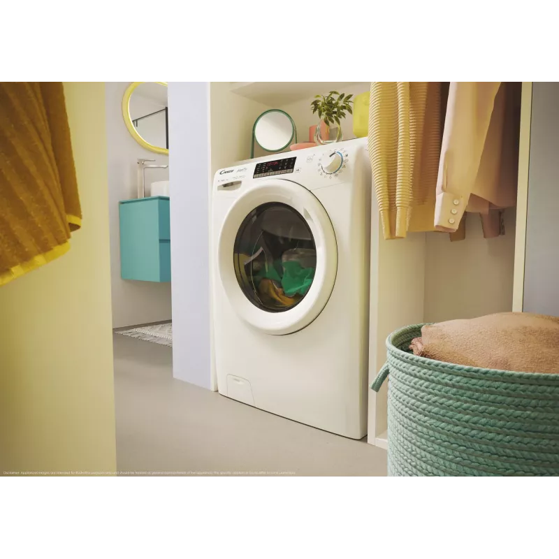 Candy CO4 374TWM6/1-S washing machine Front-load 7 kg 1300 RPM White