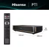 Projector HISENSE PT1 3D Smart TV, 16:9 native, Wi‑Fi & Ethernet, HDR (HLG), HDMI 2.0/2.1, Black