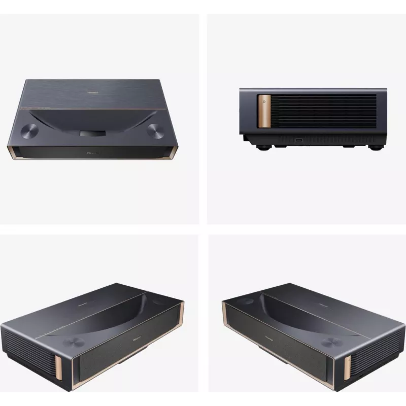 Projector HISENSE PT1 3D Smart TV, 16:9 native, Wi‑Fi & Ethernet, HDR (HLG), HDMI 2.0/2.1, Black