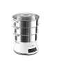 Tefal Convenient Series Deluxe VC502D steam cooker 3 basket(s) Countertop 900 W Stainless steel, White
