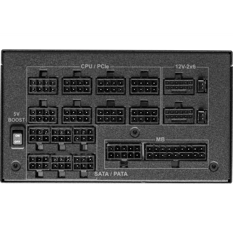 Power supply unit ASROCK Taichi TC-1650T 1650 W 20+4 pin ATX 80 PLUS Titanium, 135 mm fan, Black