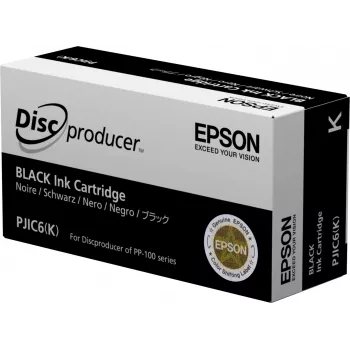 Epson Discproducer Ink Cartridge, Black (MOQ=10), Black, Pigment-based ink, 1 pc(s)