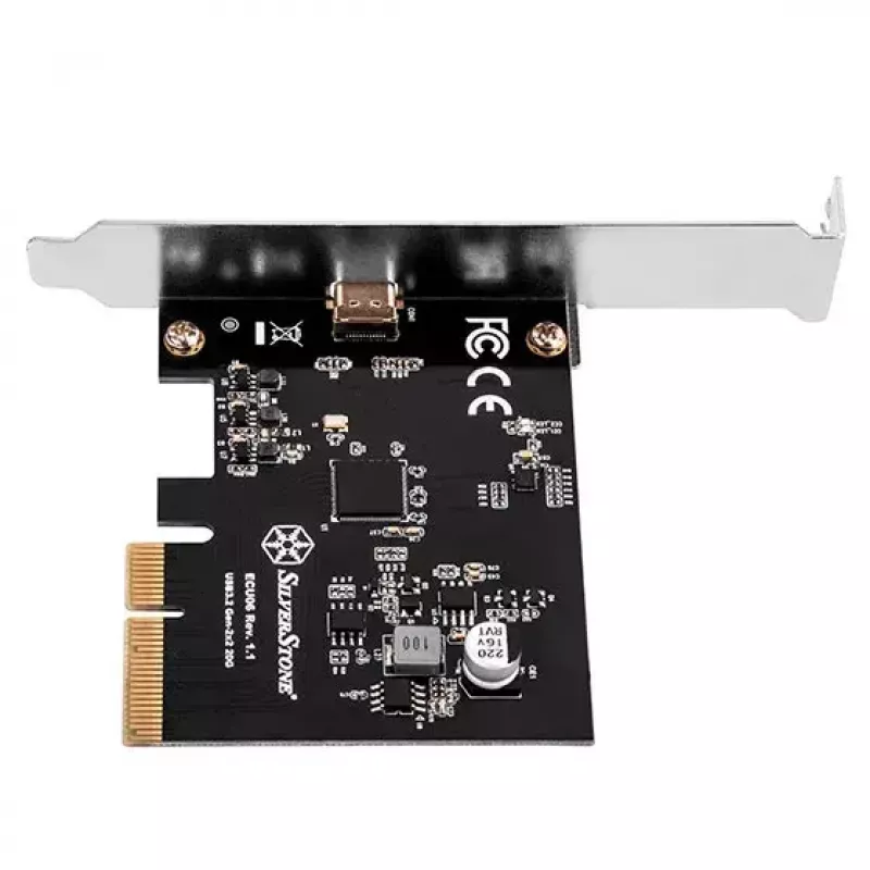 Silverstone ECU06 Internal USB 3.2 Gen 2 Adapter PCIe Low-profile