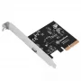 Silverstone ECU06 Internal USB 3.2 Gen 2 Adapter PCIe Low-profile
