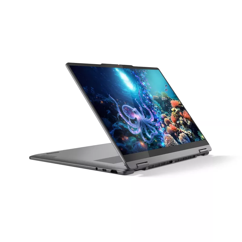 Laptop Lenovo YOGA 7 2-in-1 14 inch Ultra 5 226V, 16GB LPDDR5x, 1TB NVMe, OLED WUXGA, Windows 11 Home, Luna Grey