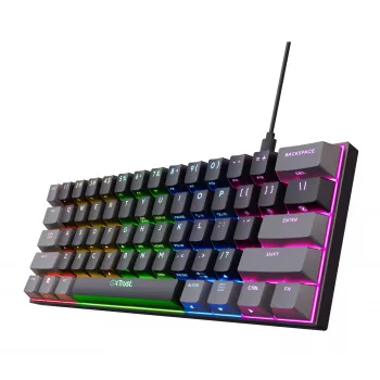 Trust GXT 867 Acira keyboard Gaming USB QWERTY US English Black