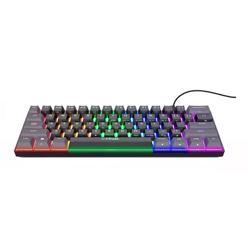 Trust GXT 867 Acira keyboard Gaming USB QWERTY US English Black