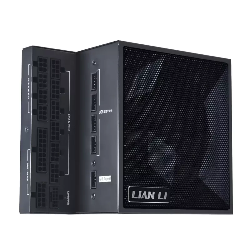 Lian Li EDGE EG1000 1000 W ATX 3.1 Power Supply, 80 PLUS Platinum, Black