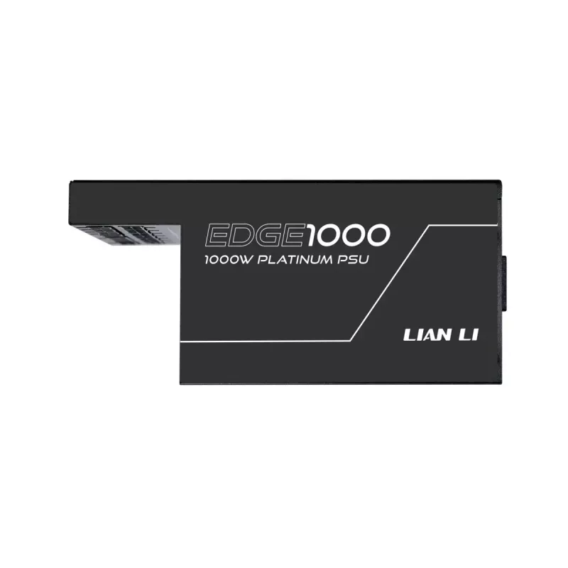 Lian Li EDGE EG1000 1000 W ATX 3.1 Power Supply, 80 PLUS Platinum, Black