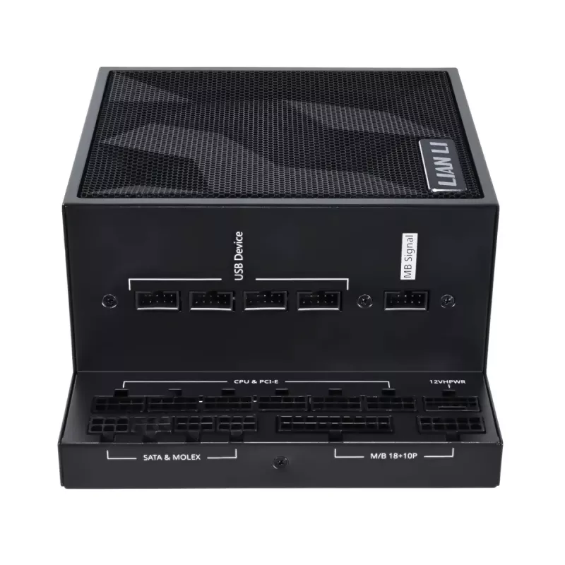 Lian Li EDGE EG1000 1000 W ATX 3.1 Power Supply, 80 PLUS Platinum, Black