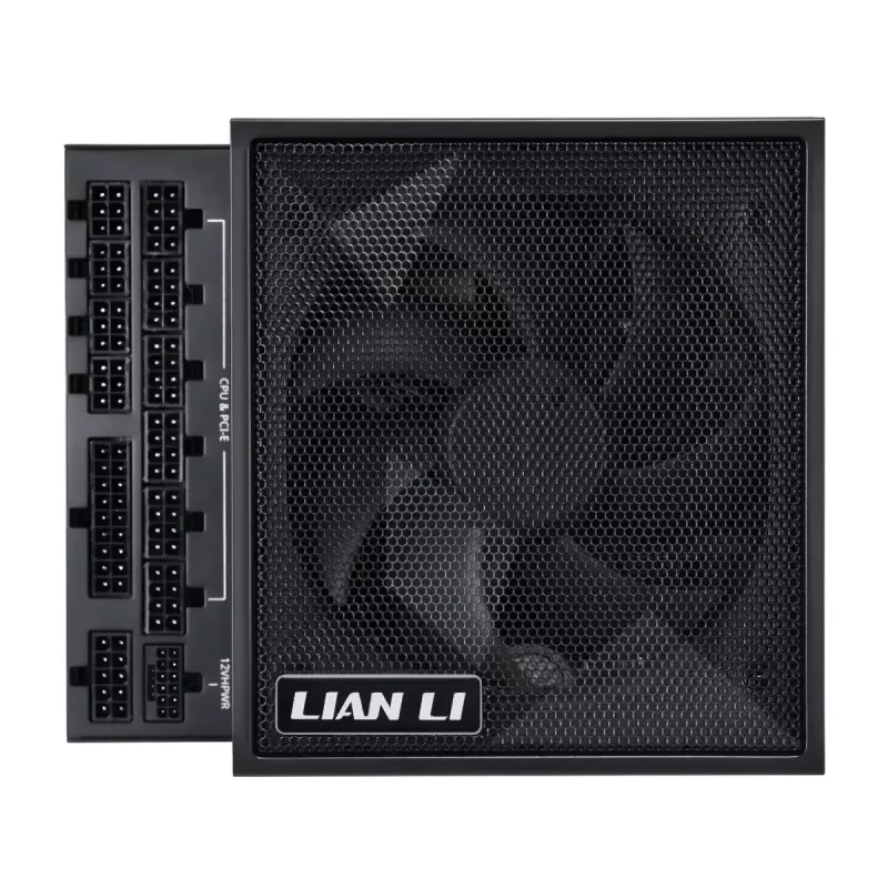 Lian Li EDGE EG1000 1000 W ATX 3.1 Power Supply, 80 PLUS Platinum, Black