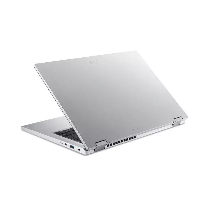 Hybrid (2-in-1) laptop Acer Aspire Go Spin 14 AGSP14-31PT-C72L — 14 inch WUXGA touchscreen, Intel N150, 16 GB LPDDR5, 512 GB SSD, Windows 11 Home, Silver