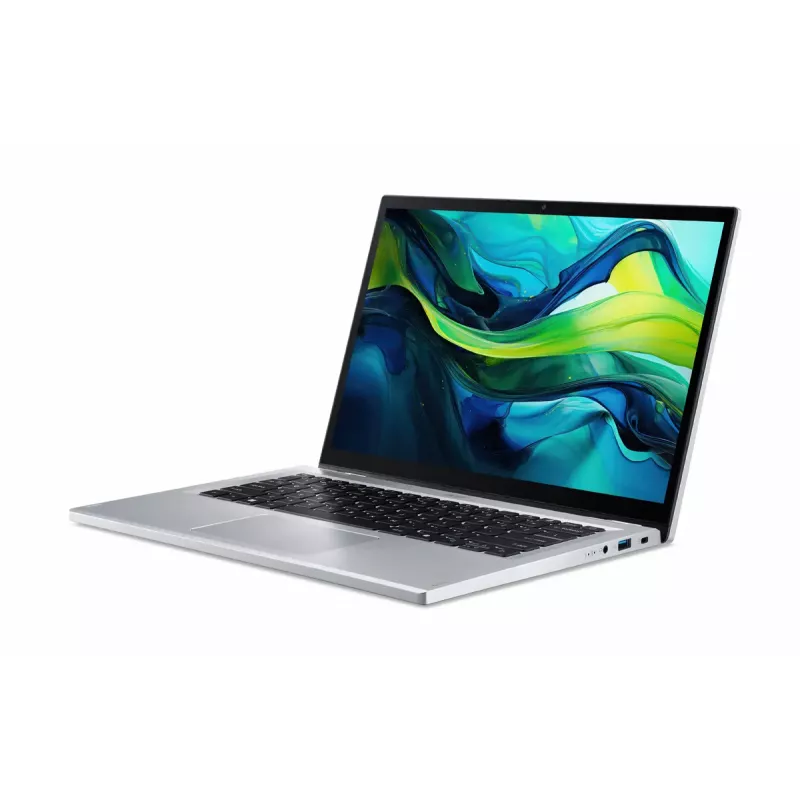 Hybrid (2-in-1) laptop Acer Aspire Go Spin 14 AGSP14-31PT-C72L — 14 inch WUXGA touchscreen, Intel N150, 16 GB LPDDR5, 512 GB SSD, Windows 11 Home, Silver