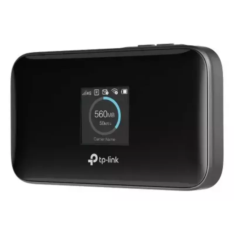 Cellular network router TP-LINK M7750 — Portable LTE-Advanced 4G, 600 Mbps, 5 GHz Wi‑Fi 5, NanoSIM, MicroSD, 3280 mAh battery
