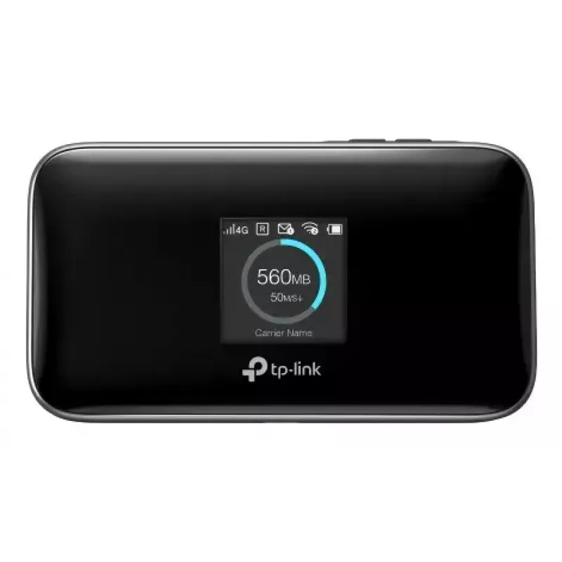 Cellular network router TP-LINK M7750 — Portable LTE-Advanced 4G, 600 Mbps, 5 GHz Wi‑Fi 5, NanoSIM, MicroSD, 3280 mAh battery