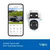 TP-Link Tapo Outdoor Dual Lens Pan/Tilt Security Camera, IP security camera, Outdoor, Wired & Wireless, Ceiling/Wall/Pole, White, Spherical