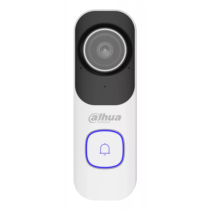 Video Doorbell DAHUA DB41AW white — wired/wireless smart doorbell camera