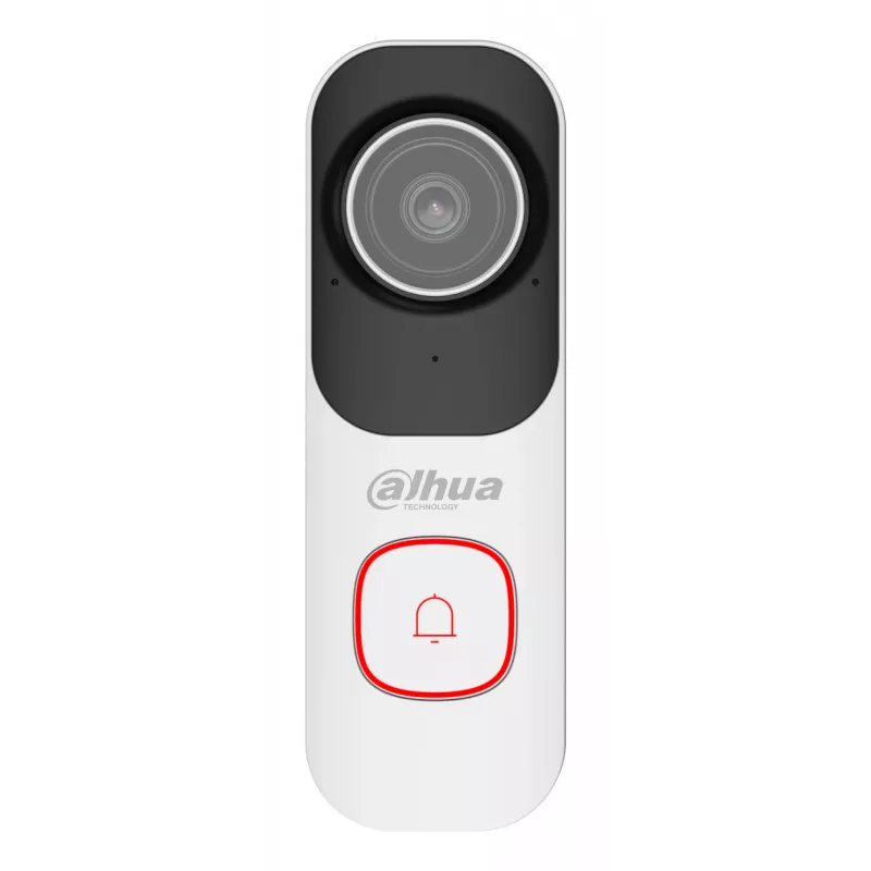 Video Doorbell DAHUA DB41AW white — wired/wireless smart doorbell camera