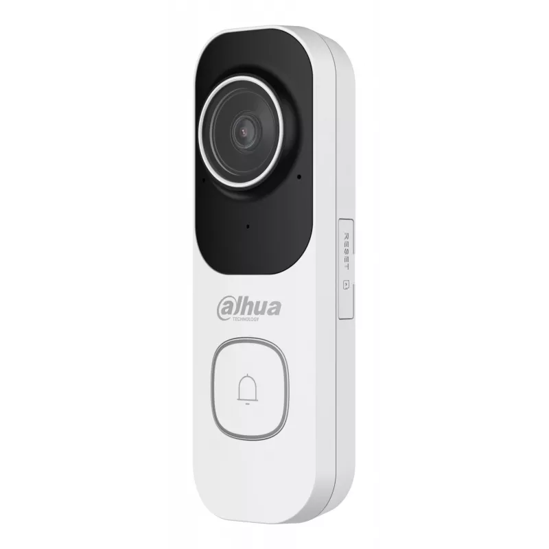 Video Doorbell DAHUA DB41AW white — wired/wireless smart doorbell camera