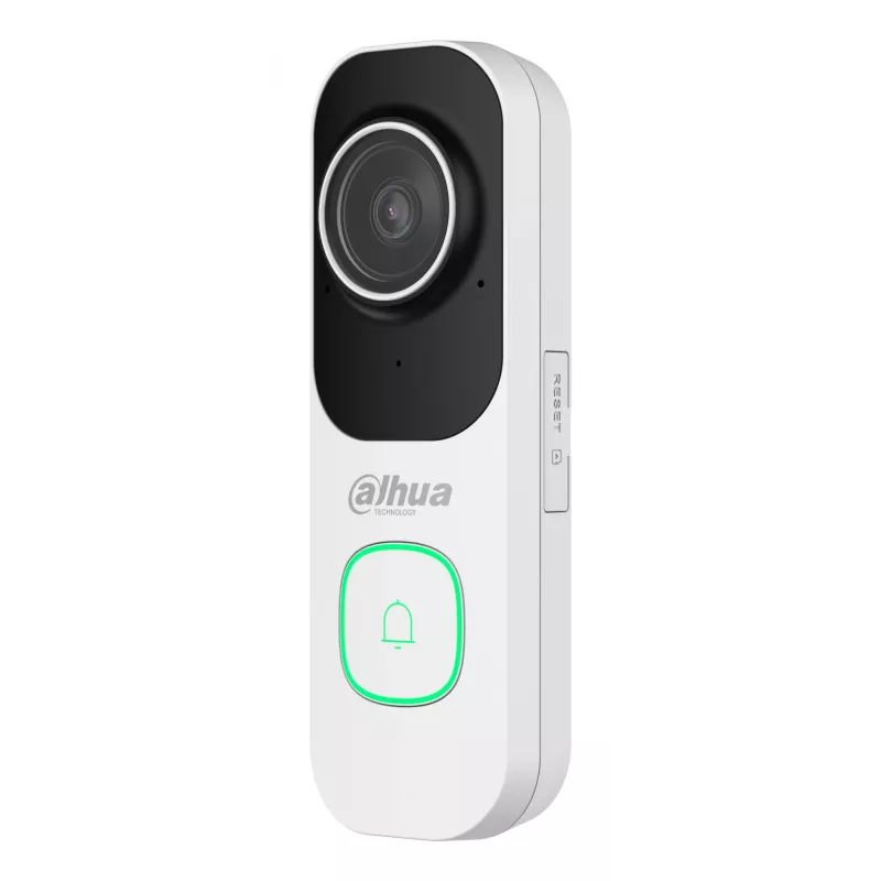 Video Doorbell DAHUA DB41AW white — wired/wireless smart doorbell camera