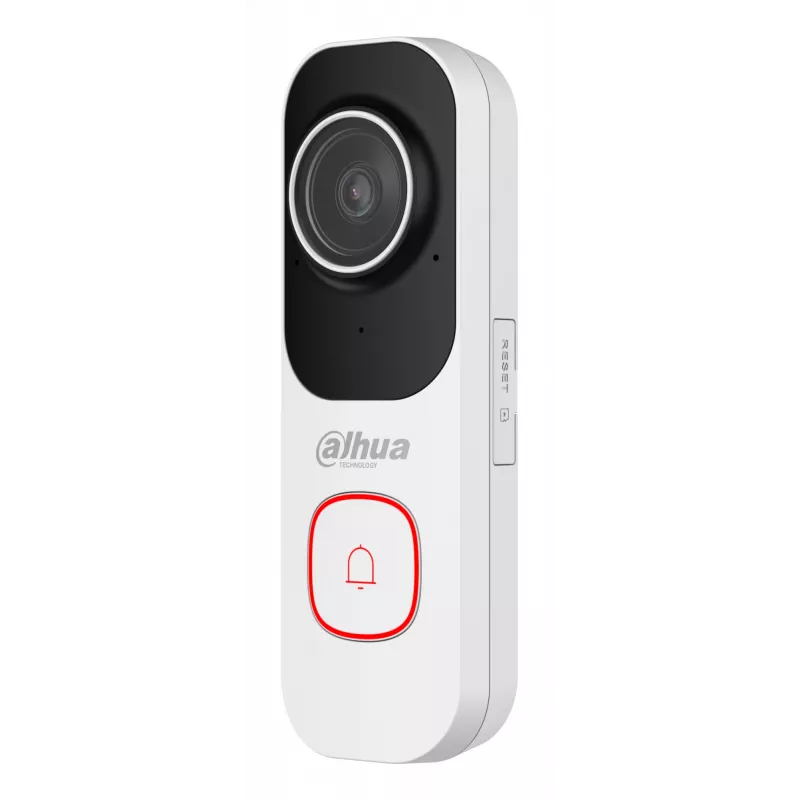 Video Doorbell DAHUA DB41AW white — wired/wireless smart doorbell camera
