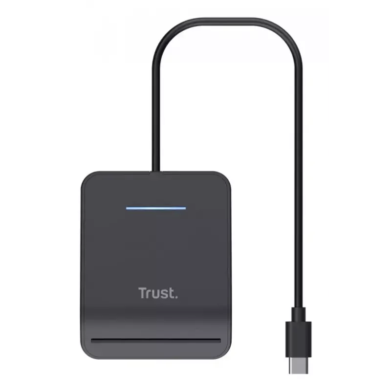 Trust Primo smart card reader Indoor USB USB Type-C Black