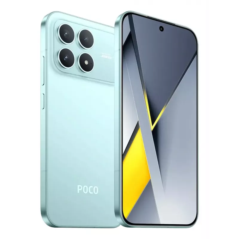 Smartphone POCO F8 Pro Dual SIM 5G Snapdragon 8 Elite, 12GB RAM, 256GB, 6.59 inch Display, 50MP Triple Camera, 6210 mAh, Blue
