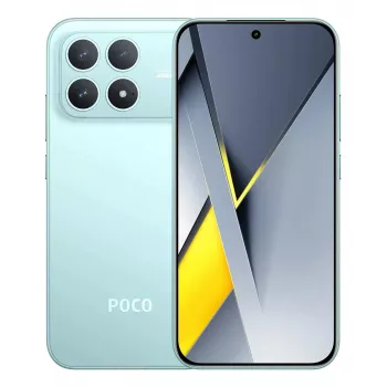 Smartphone POCO F8 Pro Dual SIM 5G Snapdragon 8 Elite, 12GB RAM, 256GB, 6.59 inch Display, 50MP Triple Camera, 6210 mAh, Blue