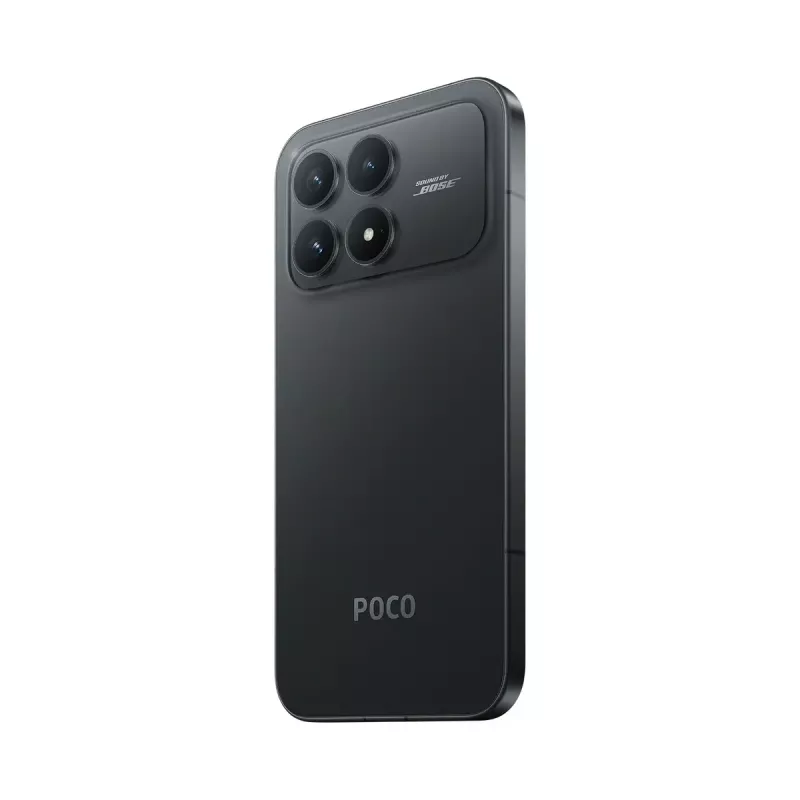 Smartphone POCO F8 Pro — 6.59 inch (16.7 cm) 2510×1156, Qualcomm Snapdragon 8 Elite 3.53 GHz, 12 GB RAM, 512 GB, 50 MP triple, 6210 mAh, Dual SIM, IP68, Black