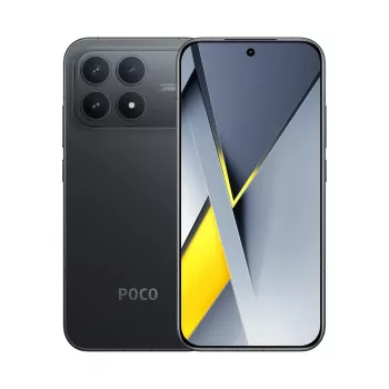 Smartphone POCO F8 Pro — 6.59 inch (16.7 cm) 2510×1156, Qualcomm Snapdragon 8 Elite 3.53 GHz, 12 GB RAM, 512 GB, 50 MP triple, 6210 mAh, Dual SIM, IP68, Black