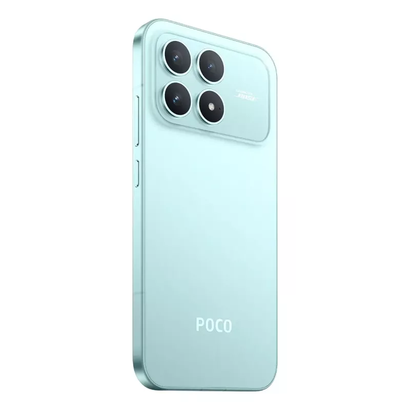 Smartphone POCO F8 Pro — 6.59 inch 2510×1156, Qualcomm Snapdragon 8 Elite 3.53 GHz, 12 GB RAM, 512 GB, 5G, Dual SIM, 6210 mAh, IP68, Blue
