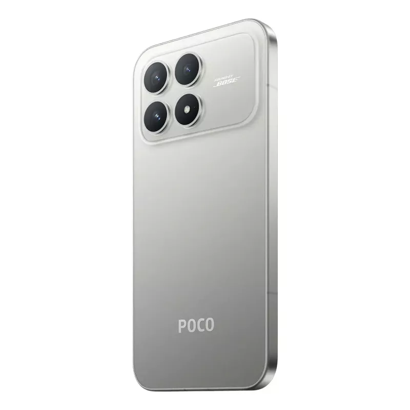 Smartphone POCO F8 Pro 6.59 inch Dual SIM 5G, Snapdragon 8 Elite, 12 GB RAM, 512 GB, 6210 mAh, Silver/Titanium