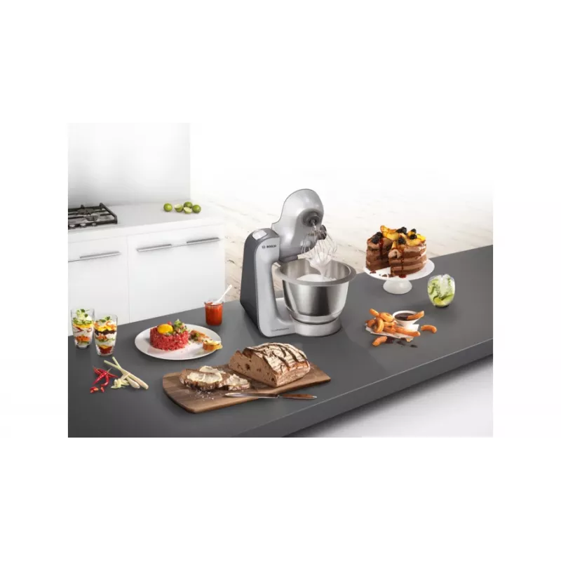 Bosch MUM59S81DE food processor 1000 W 3.9 L Black, Stainless steel