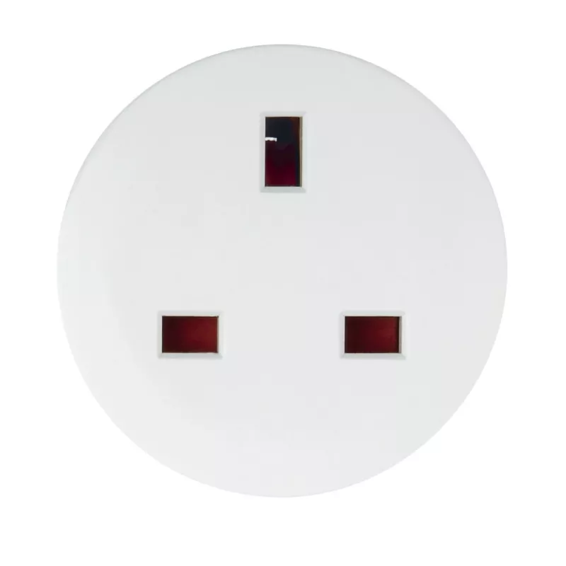 Hama 00223452 power plug adapter Type F Type G (UK) White