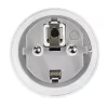 Hama 00223452 power plug adapter Type F Type G (UK) White