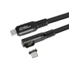 USB4 Gen 3x2 USB-C to USB-C cable MicroConnect MC-LS-USB4CC0.15-A — 0.15 m, black