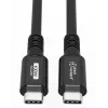 Microconnect USB4CC015 USB cable USB4 Gen 3x2 0.15 m USB C Black